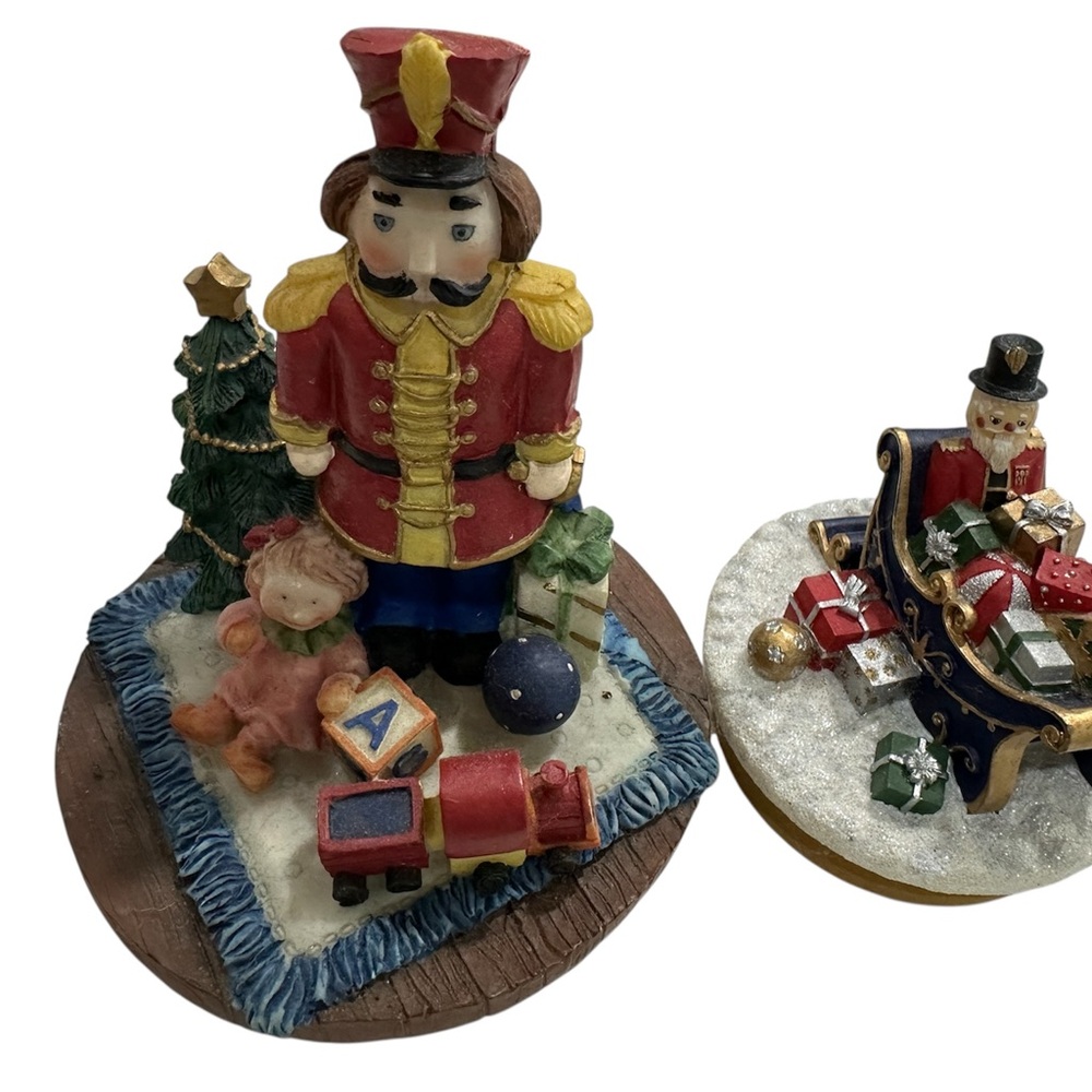 Nutcracker Figurines Candle Covers
